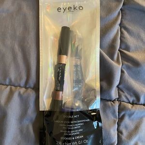 Cookies & Cream Eyeko Double Act Shadow Stick with Sharpener